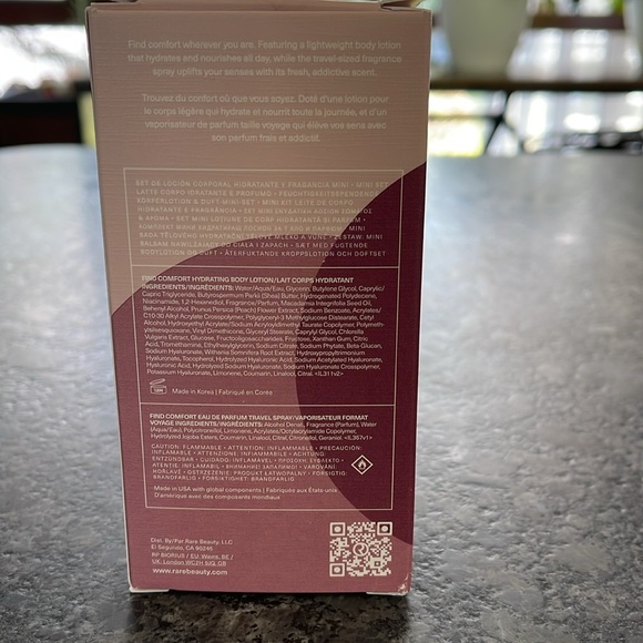 Rare Beauty Find Comfort Mini Lotion+Fragrance Set lemon, jasmine, cashmere wood - Picture 10 of 12